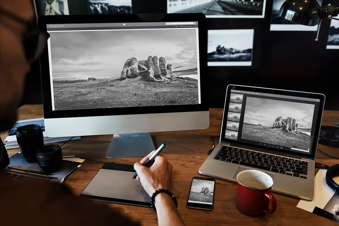 A bespoke website and backend