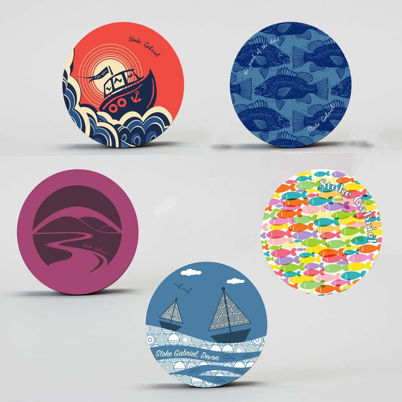 Pocket Mirror - Tugboat - image 2