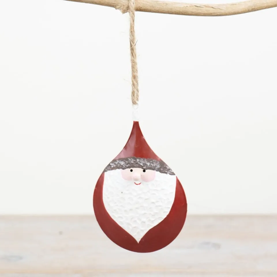 Red Hanging Santa