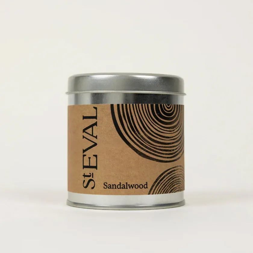 St Eval Sandalwood Tin Candle - image 4
