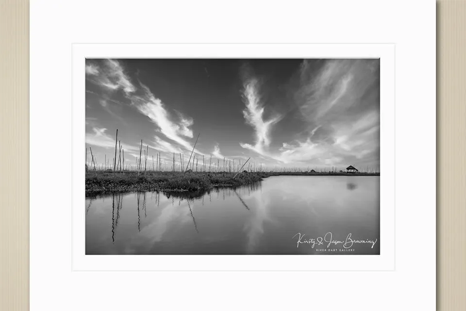 Beside the floating garden