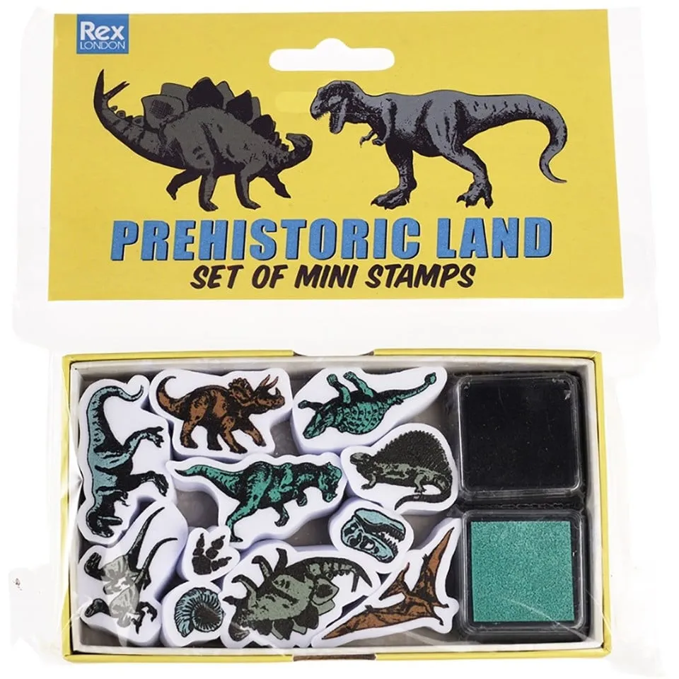 dinosaur stamps pack
