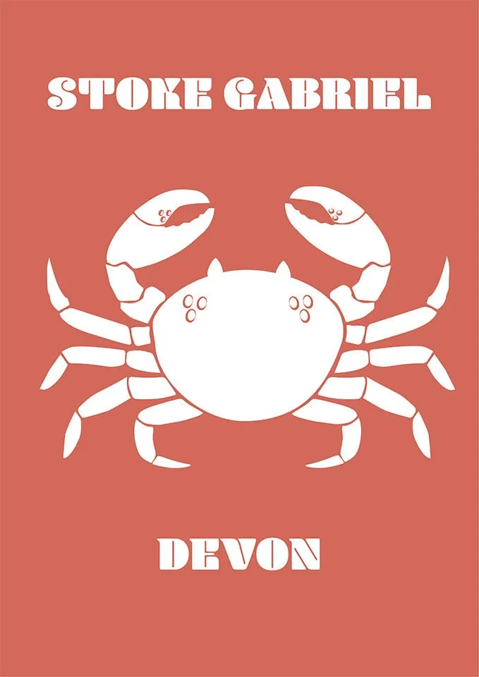 stoke gabriel crab poster