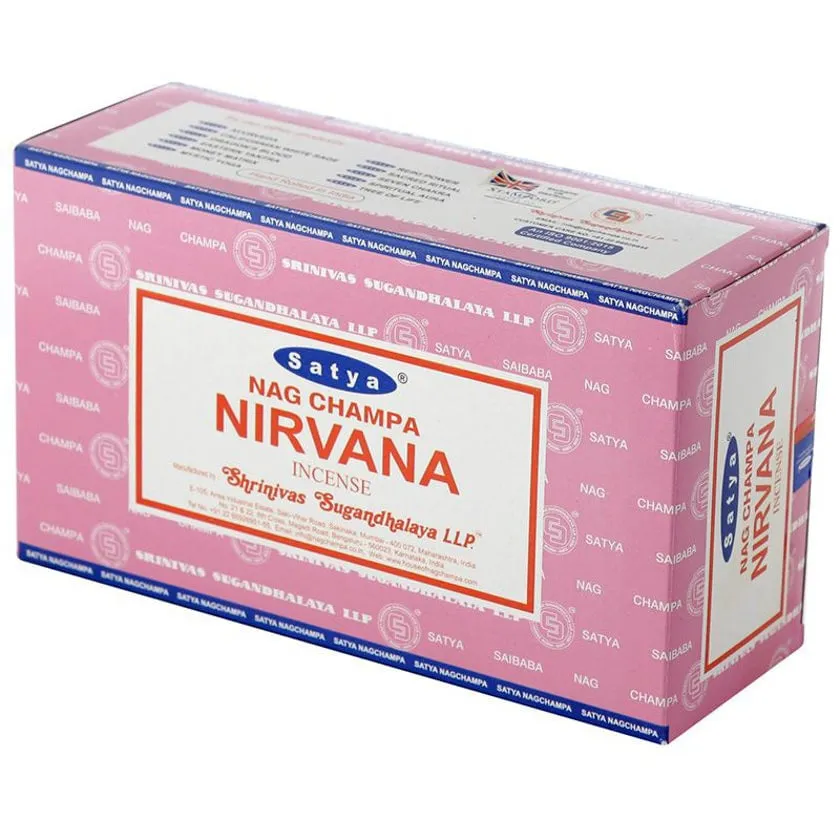 Satya Nirvana Nag Champa Incense Sticks - image 2