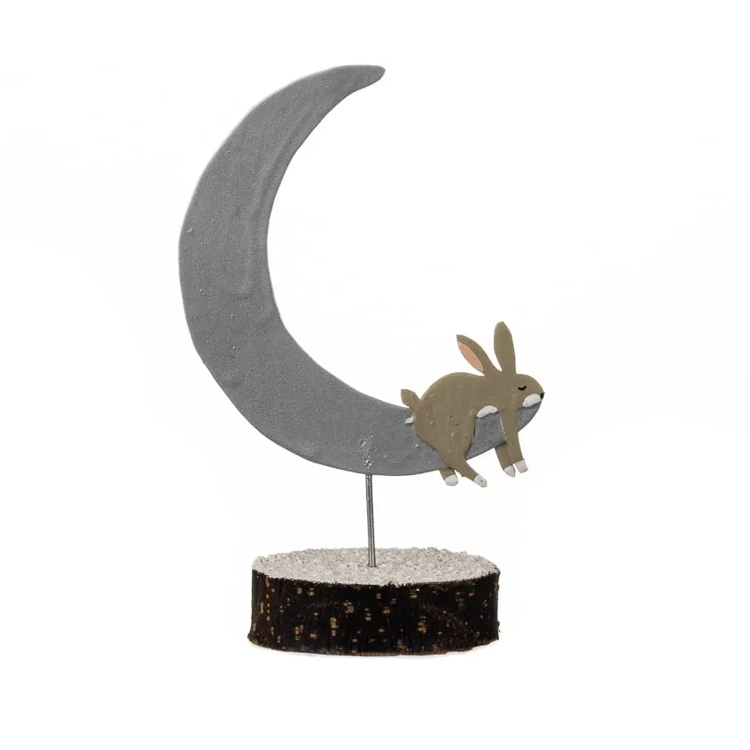 Hush Bunny & Moon Standing