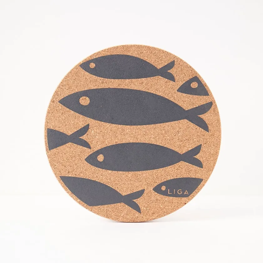 Cork Placemat | Fish