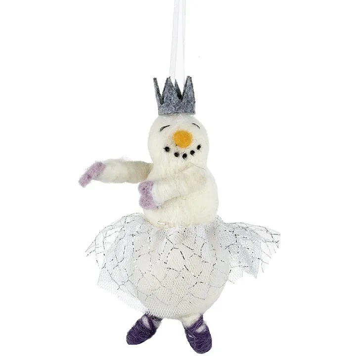 Ballerina Snowman