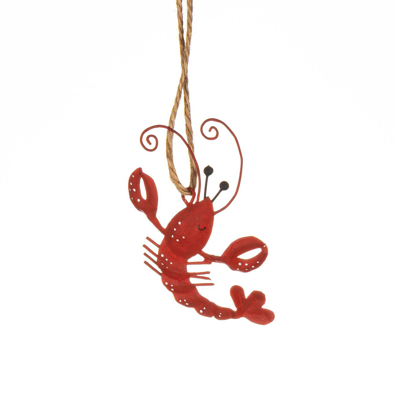 Mixed Tin Lobster — decorative hand-painted tin lobster, by Shoeless Joe