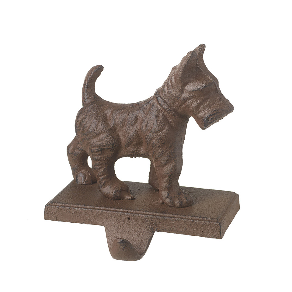 Cast iron Scottie dog hook