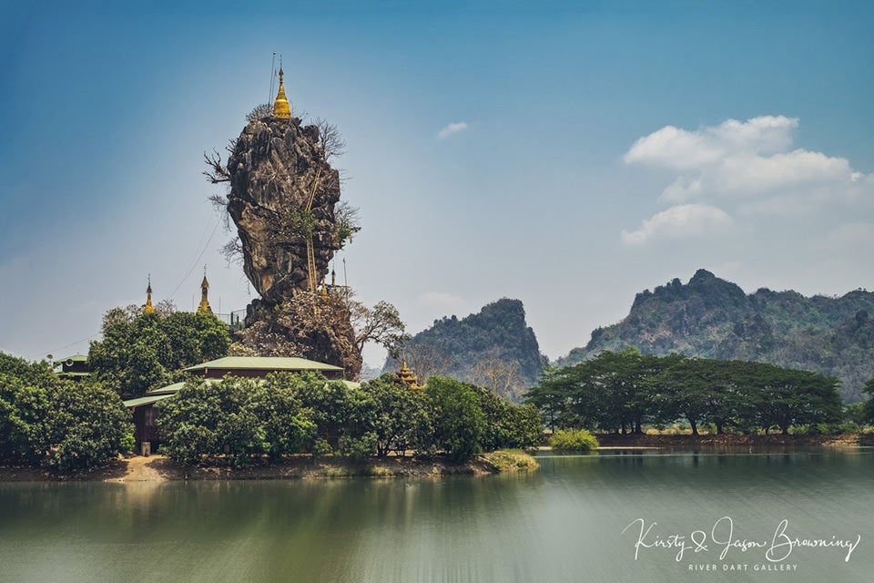 Floating temple