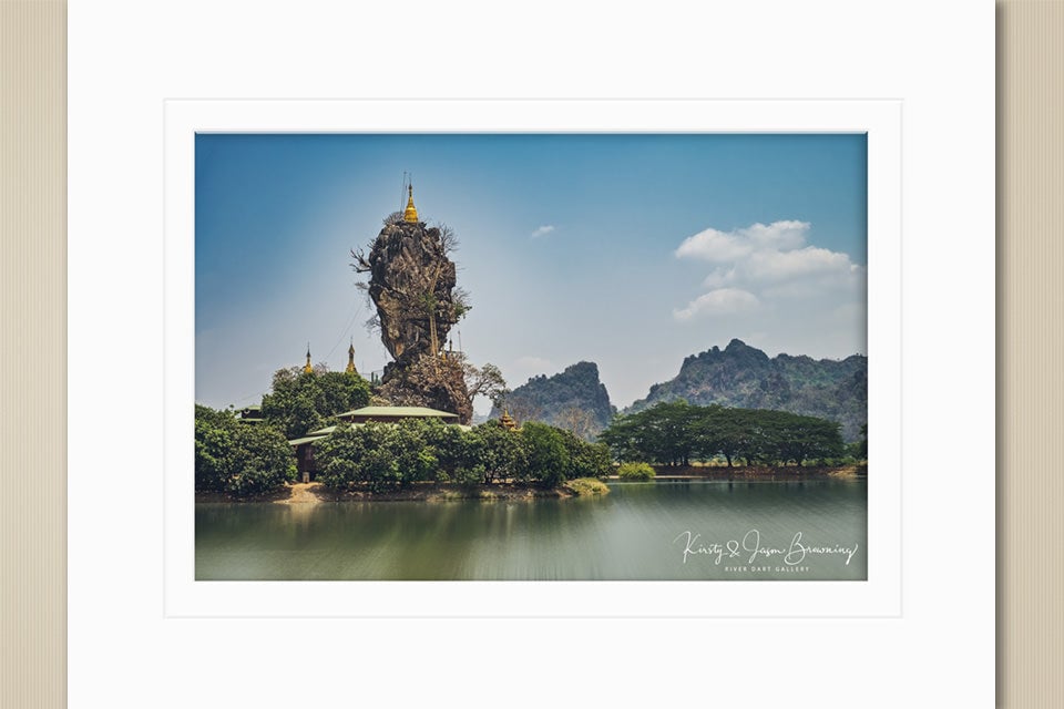 Floating temple