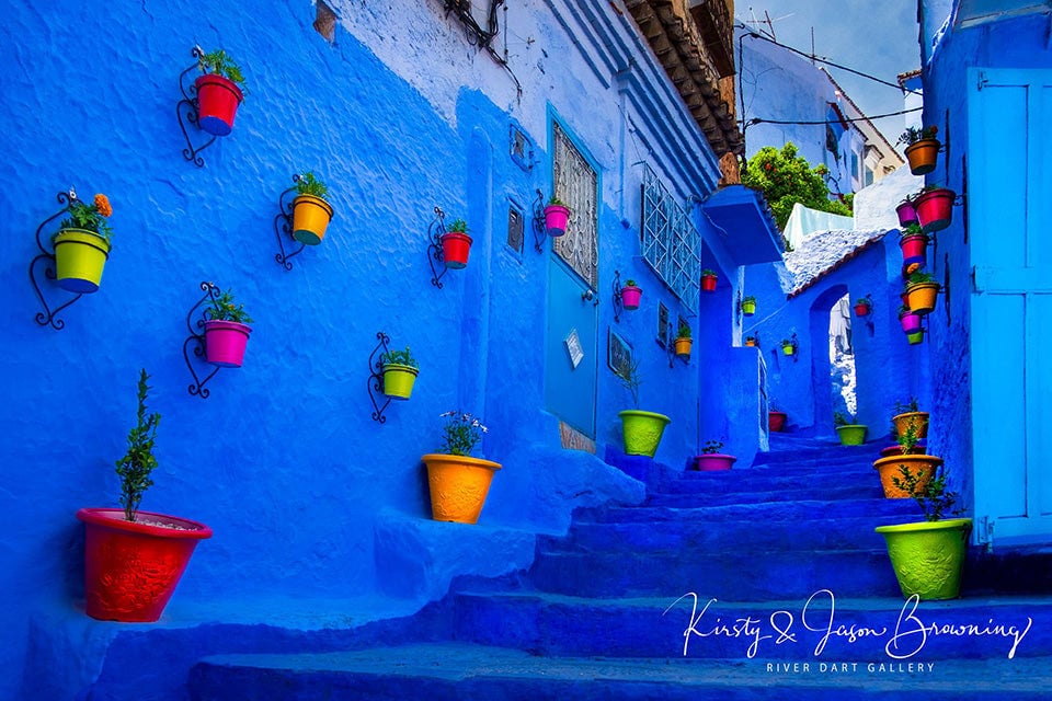 Walking into the Blue