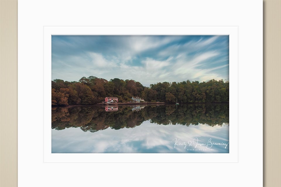 the river quietening