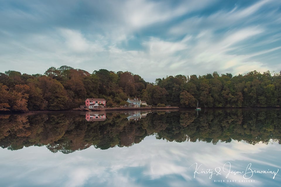 the river quietening