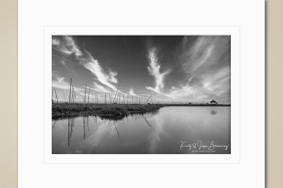 Beside the floating garden