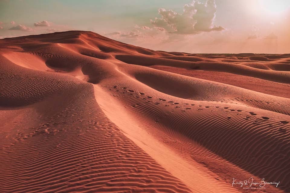A walk in the desert