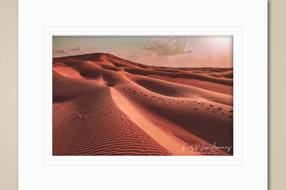 A walk in the desert