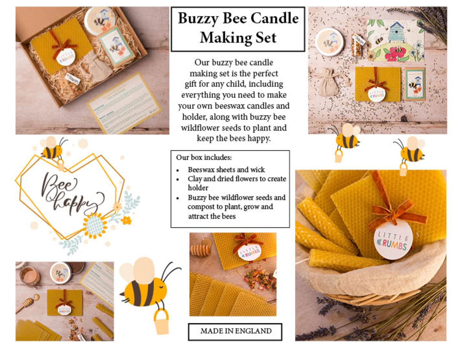 Buzzy Bee Candle Making Set - image 6