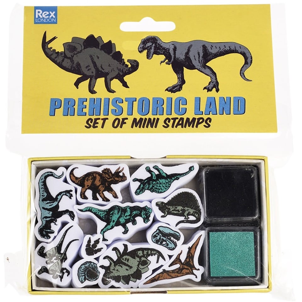 dinosaur stamps pack
