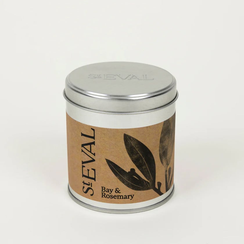 St Eval Bay & Rosemary Tin Candle - image 2