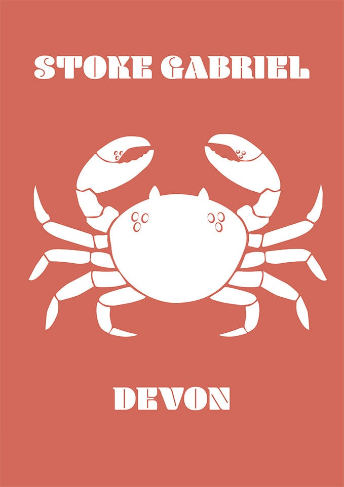stoke gabriel crab poster