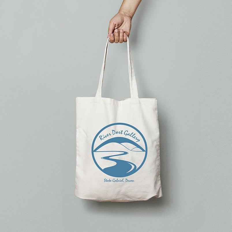 Stoke Gabriel Cream Tote Bag - image 2