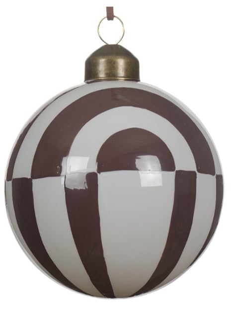 Abstract Bauble Orange