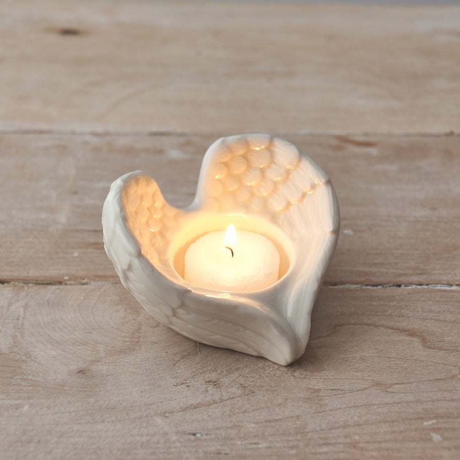 Angel Wings Tealight Holder