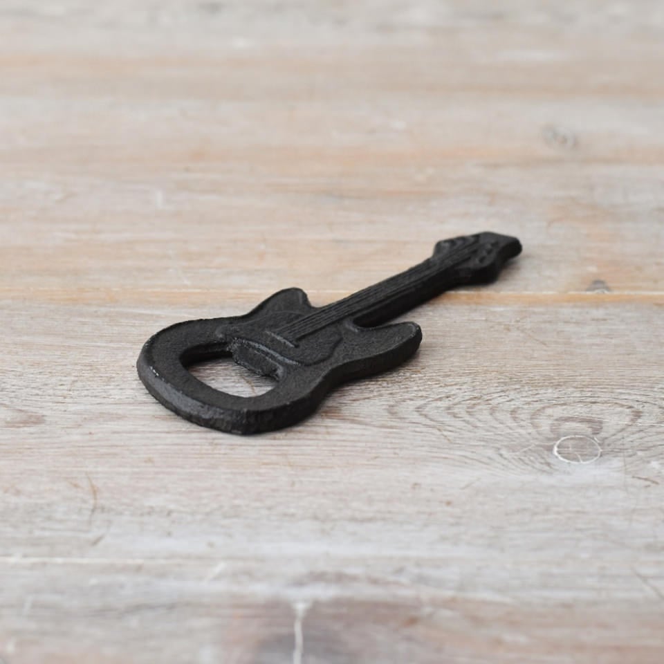 Cast iron Guitar Bottle Opener