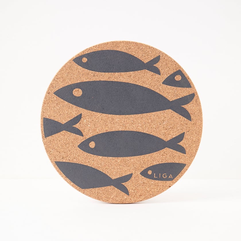 Cork Placemat | Fish