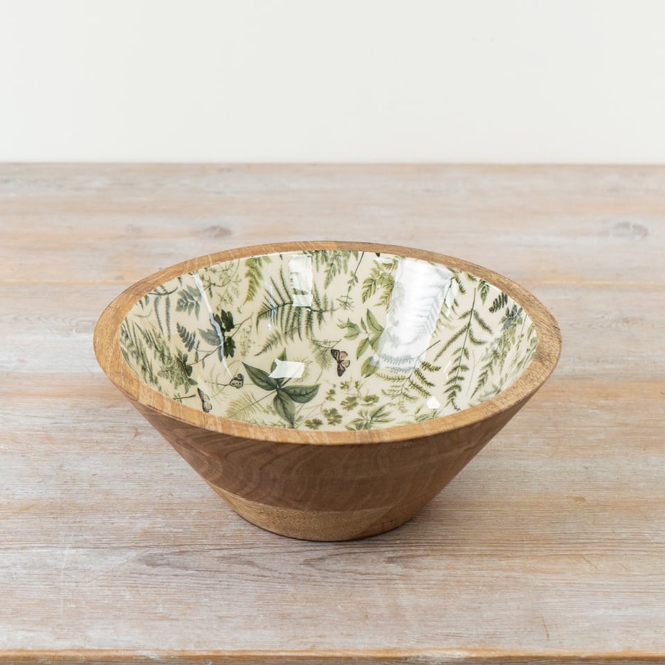 Fern Print Bowl