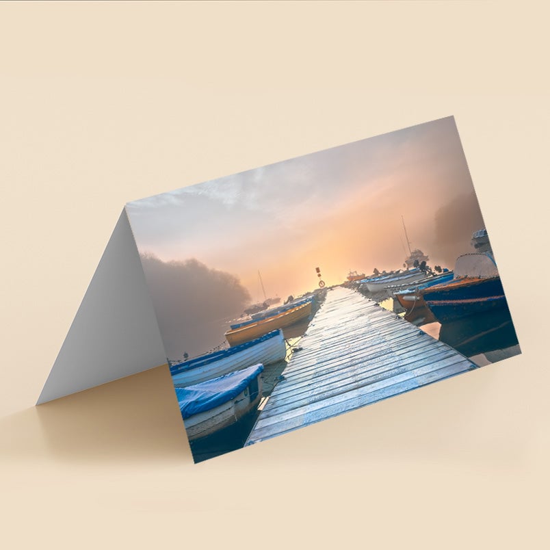 Frosty Morning Greeting Card