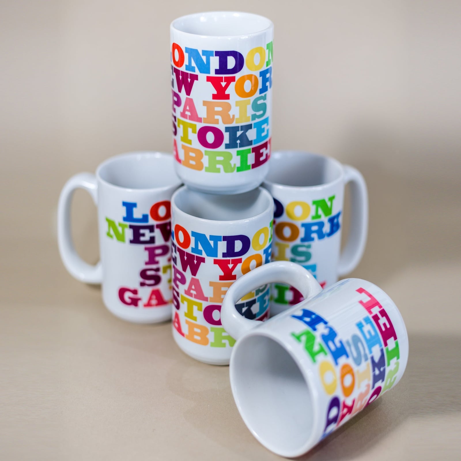 Large Mug - London to Stoke