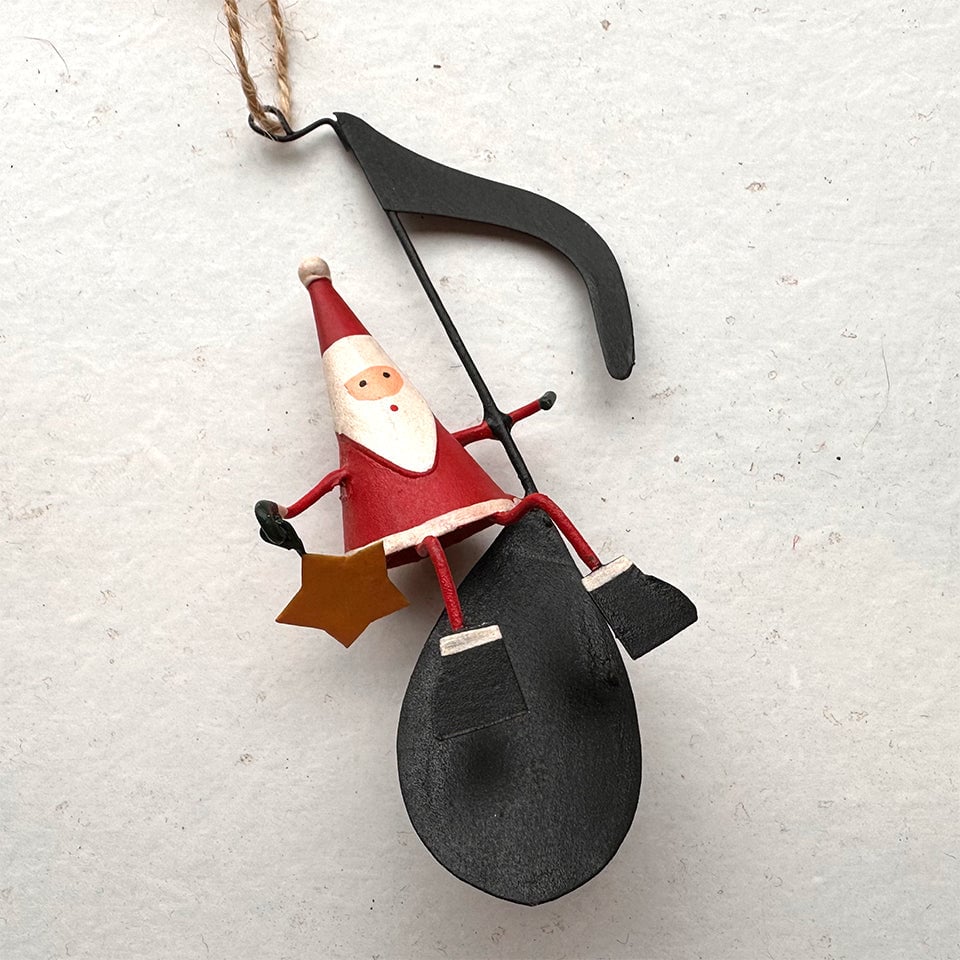 Musical Note Santa