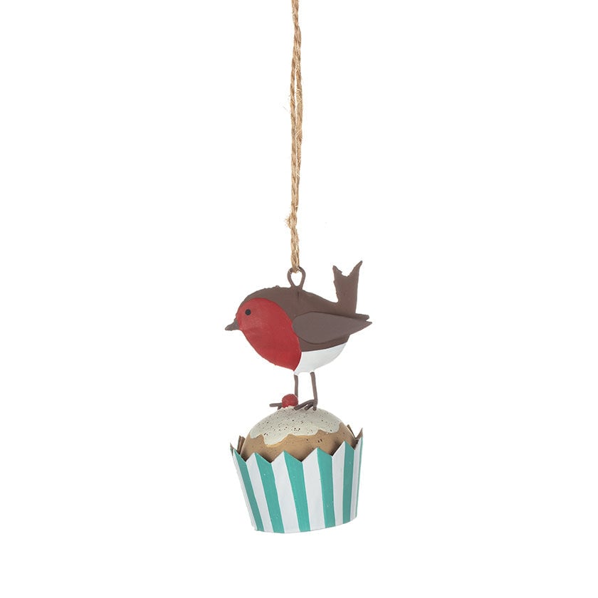 Robin on Cup Cake