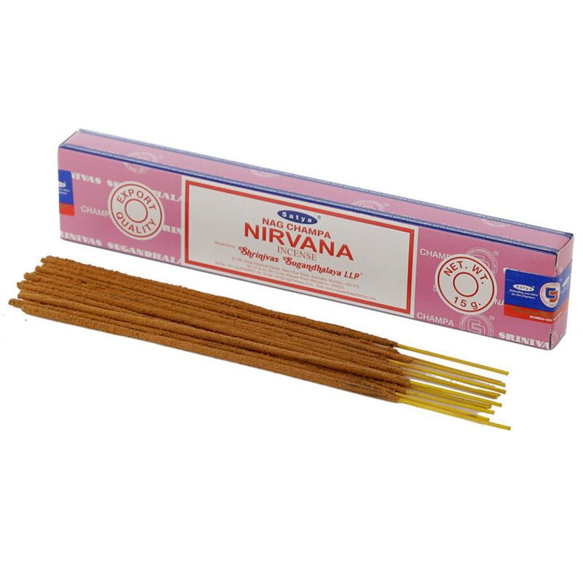 Satya Nirvana Nag Champa Incense Sticks