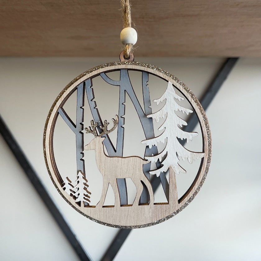 Scene Cut Wooden Decoration