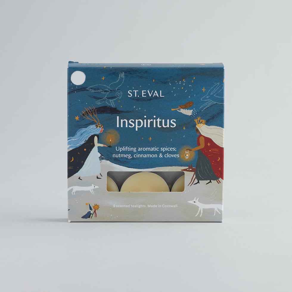 St Eval Christmas Inspiritus Tealight Candles