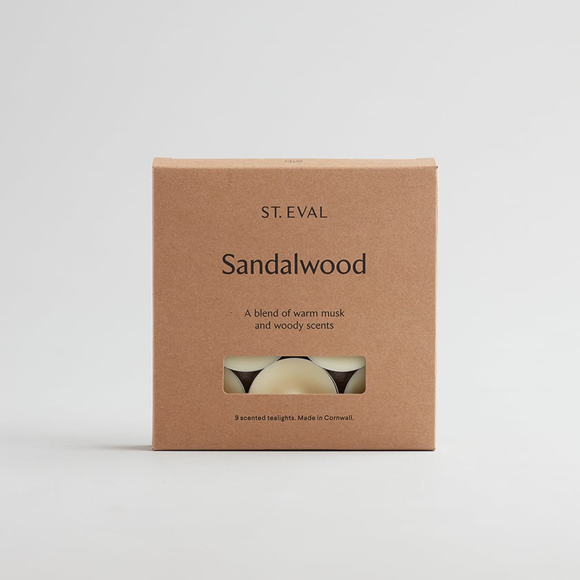 St Eval Sandalwood Tealight Candles