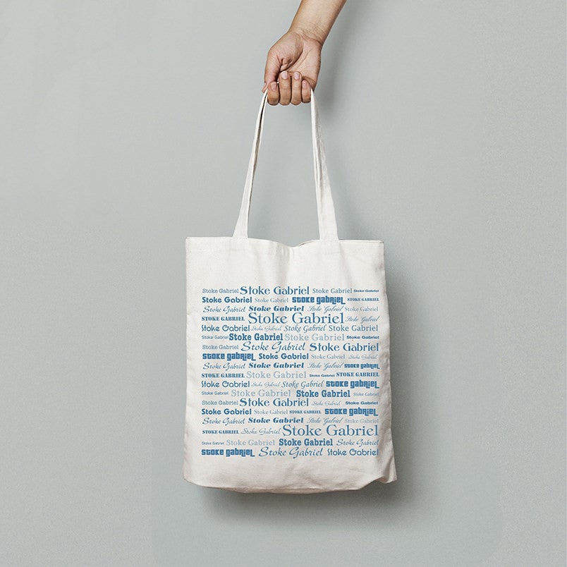 Stoke Gabriel Cream Tote Bag