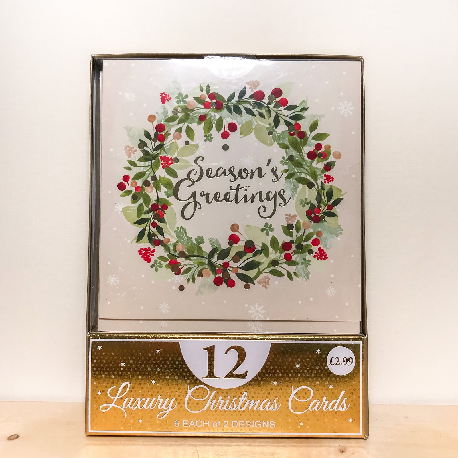 Tree & Wreath Christmas Card Packs