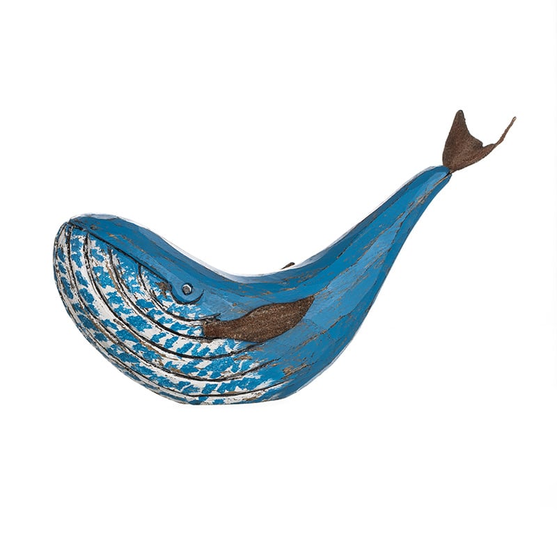 Wooden Blue Whale
