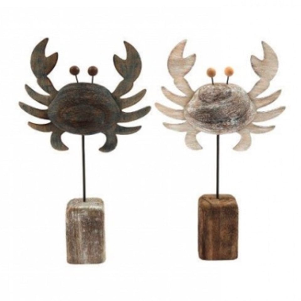 Wooden Crab on Stand