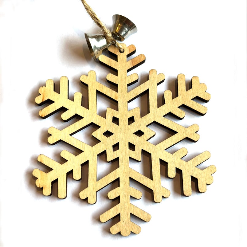 Wooden Snowflake