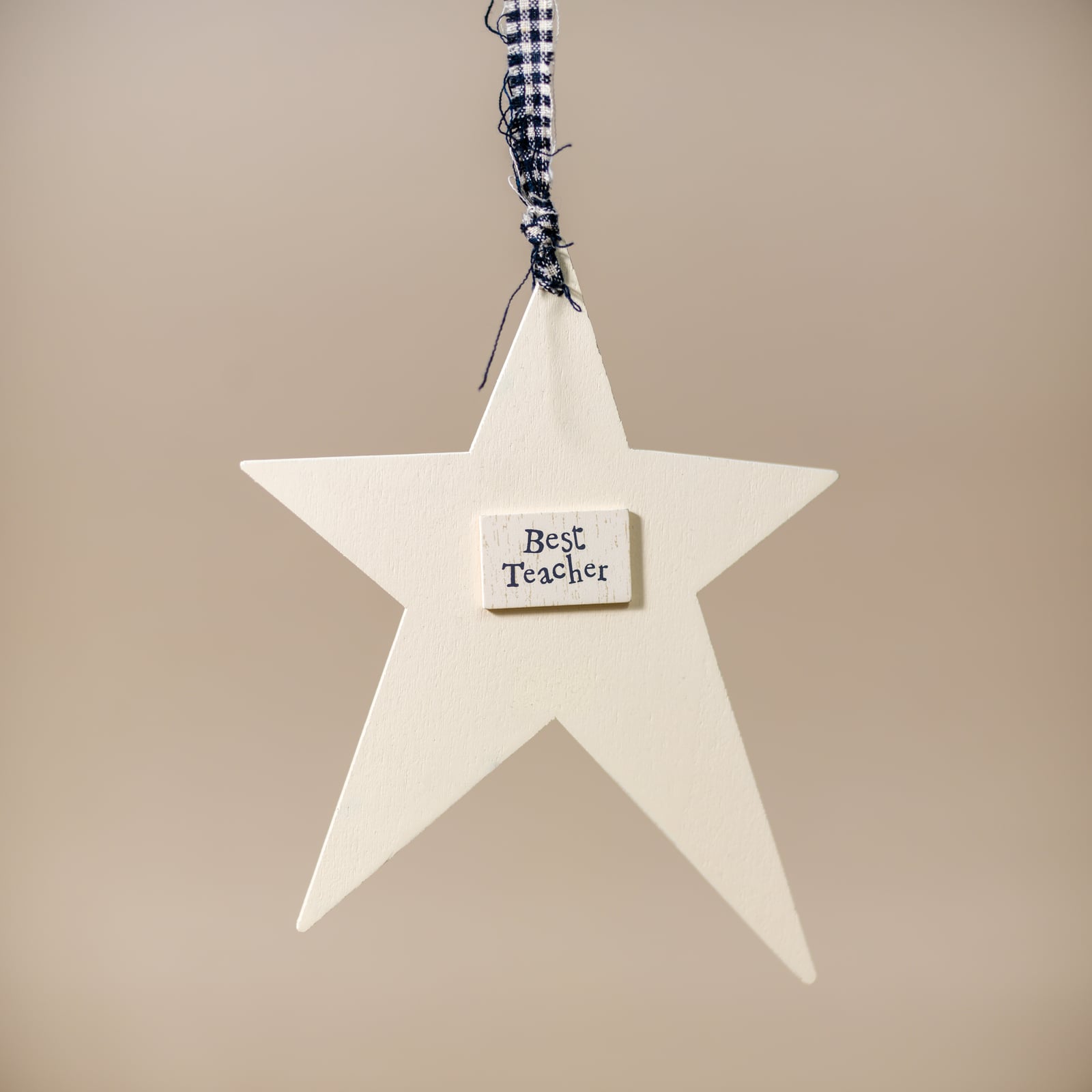 Wooden Star Best Teacher